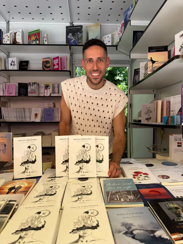 Carlos Llorente Toledo en la Feria del Libro de Madrid